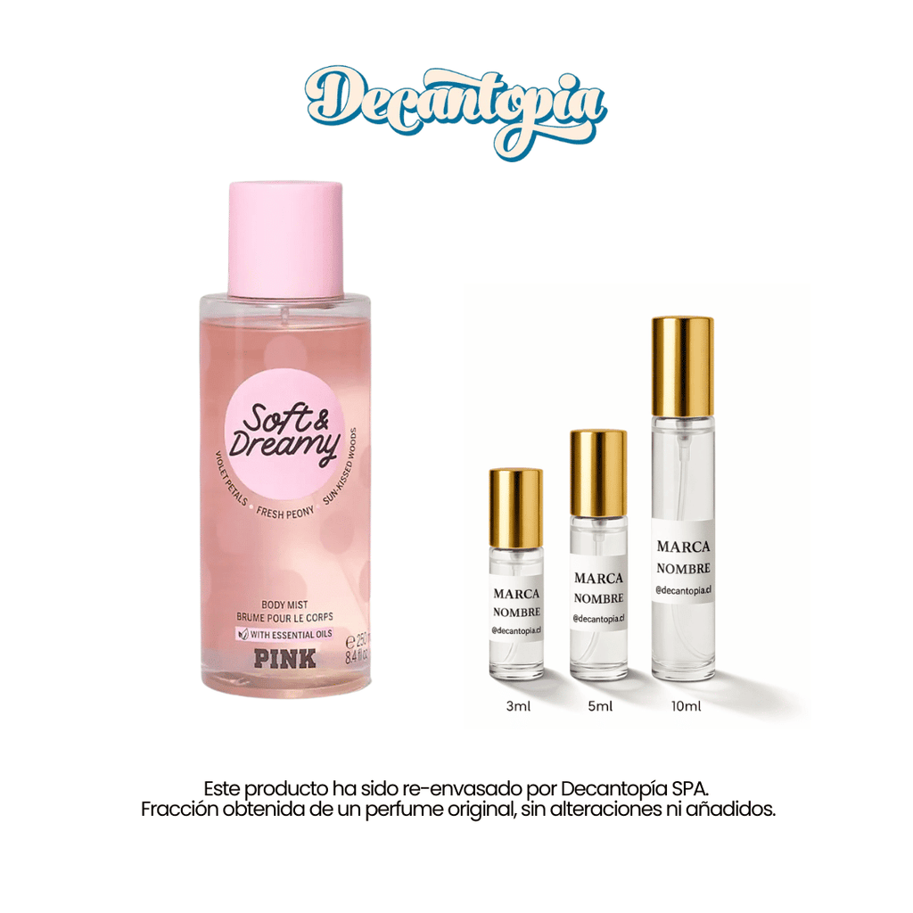 DECANT SOFT & DREAMY PINK SPLASH - Decantopia