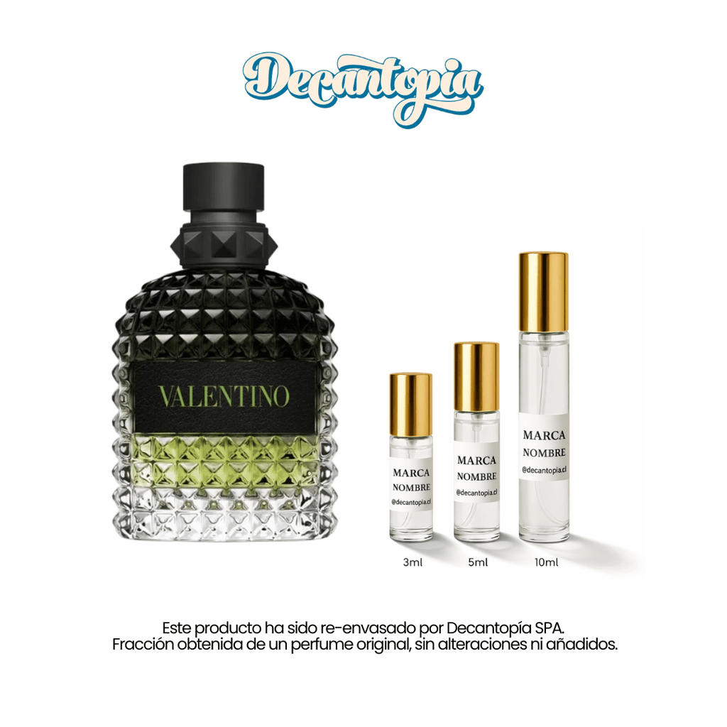 DECANT VALENTINO - GREEN STRAVAGANZA (HOMBRE) - Decantopia