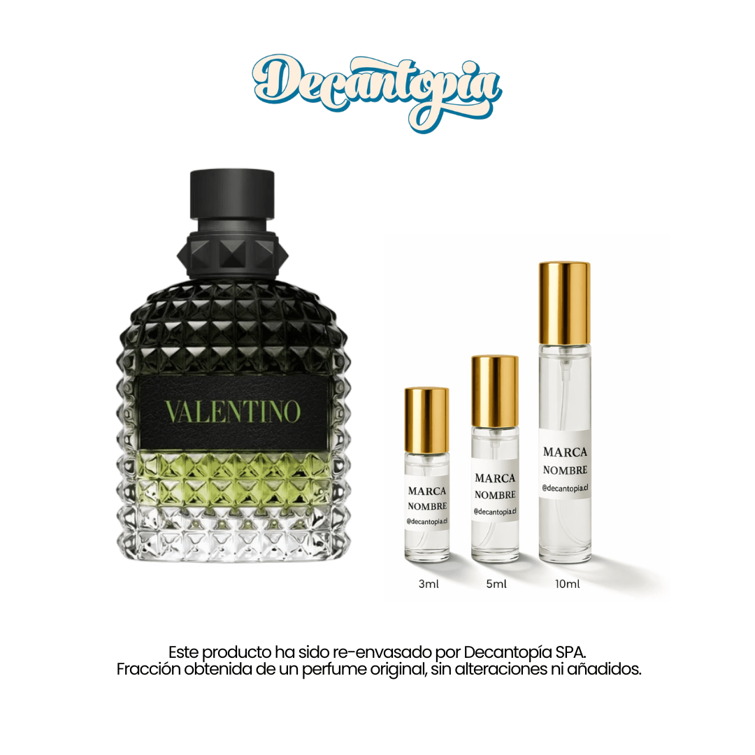 DECANT VALENTINO - GREEN STRAVAGANZA (HOMBRE) - Decantopia