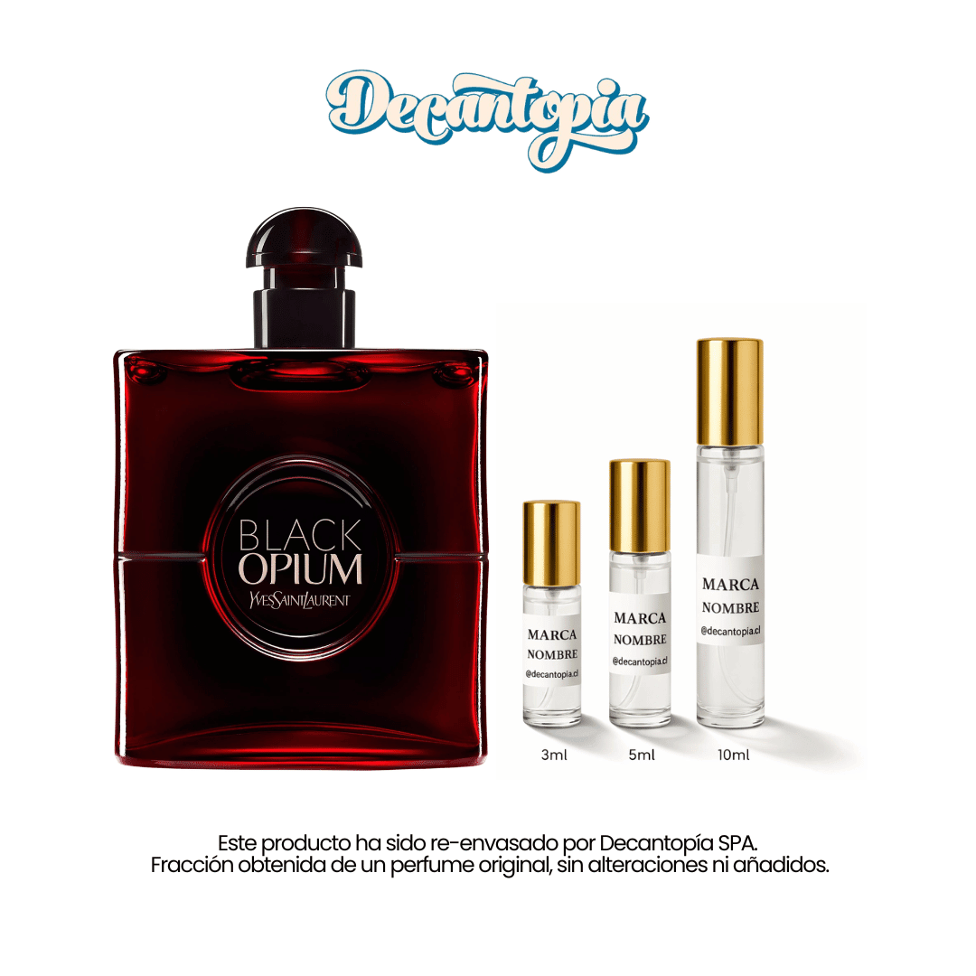 DECANT YVES SAINT LAURENT - BLACK OPIUM OVER RED - Decantopia