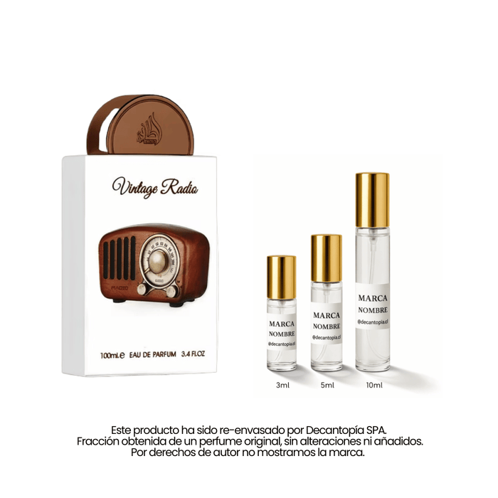 DECANT LATTAFA - VINTAGE RADIO EDP