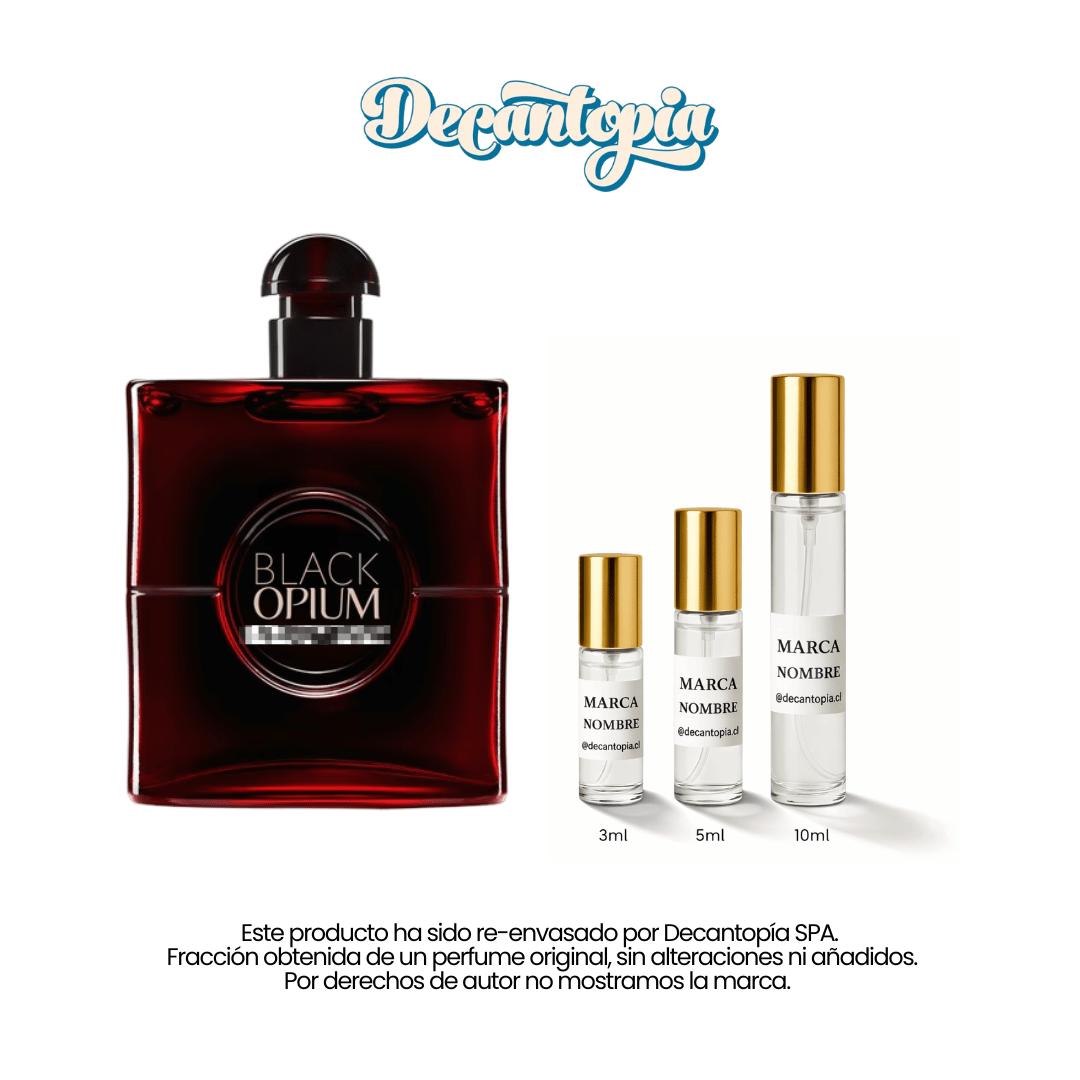 DECANT - BLACK OPIUM OVER RED