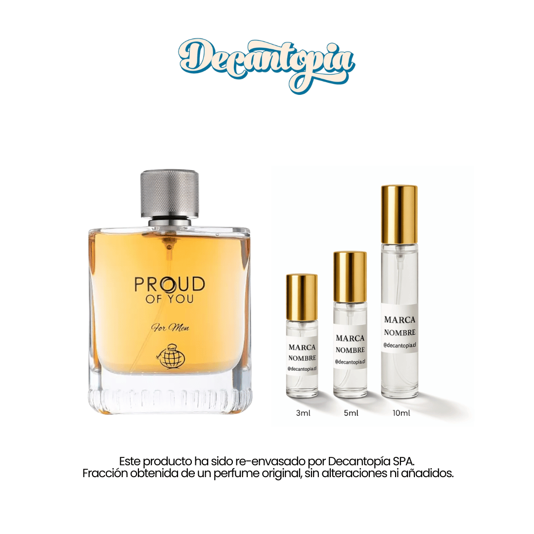 DECANT FRAGANCE WORLD - PROUD OF YOU FOR MEN (Dupe de Stronger With You - Emporio Armani)