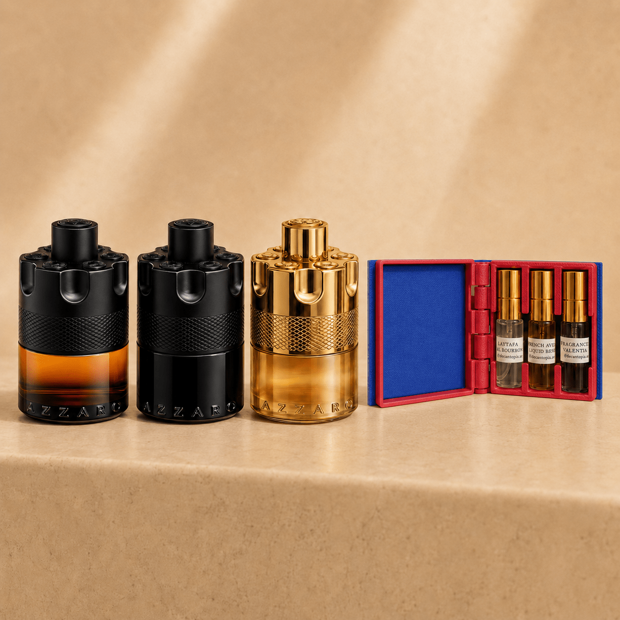 Set Azzaro Wanted 3ml - Decantopia