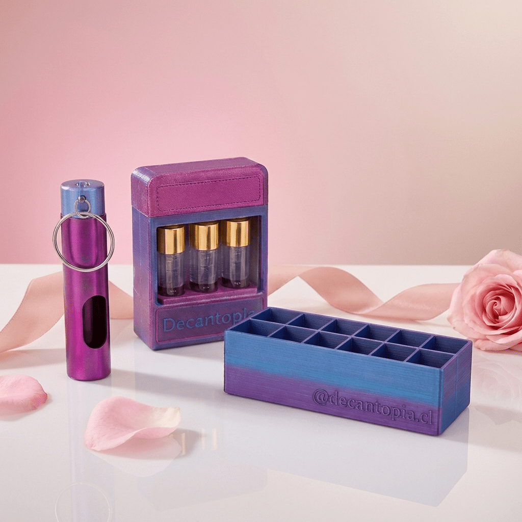 Set My Way (3un) + Holder + Caja + Llavero - Decantopia